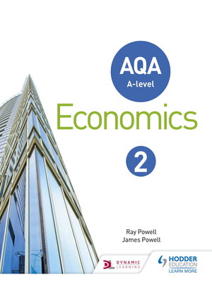 cover image of AQA A-level Economics Book 2